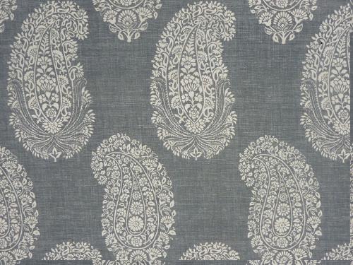 Ткань Titley and Marr Printed Patterns Collection paisley-ground-charcoal-1 