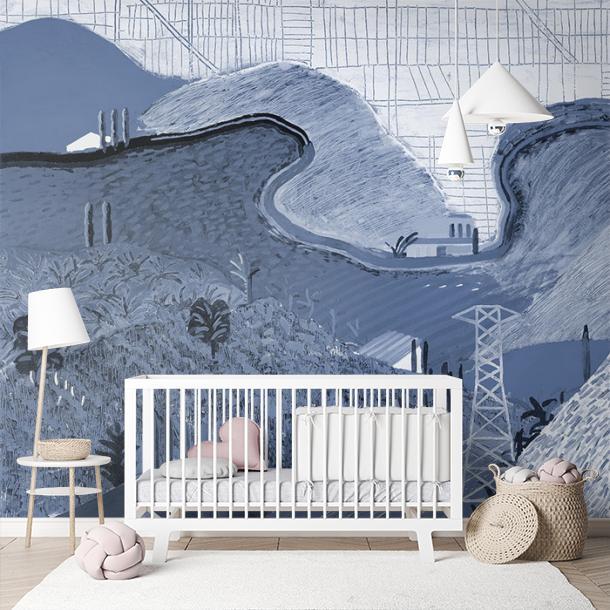 Обои для стен  Faboie Silk Painting II F-SN22003  8