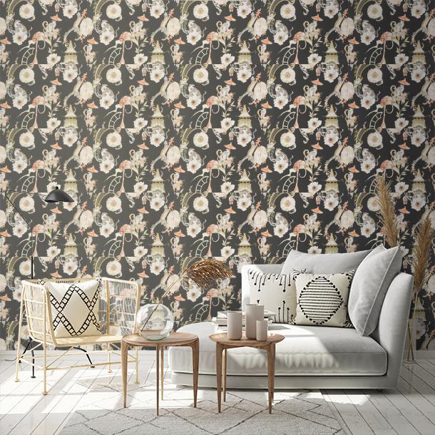 Обои для стен   Temperley Wallcoverings W448-07  1