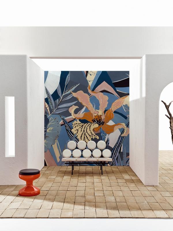 Обои для стен Wall&Deco 2020 Contemporary Wallpaper operosa-C 