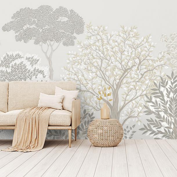 Обои для стен  Faboie Silk Painting I F-SN4003  4