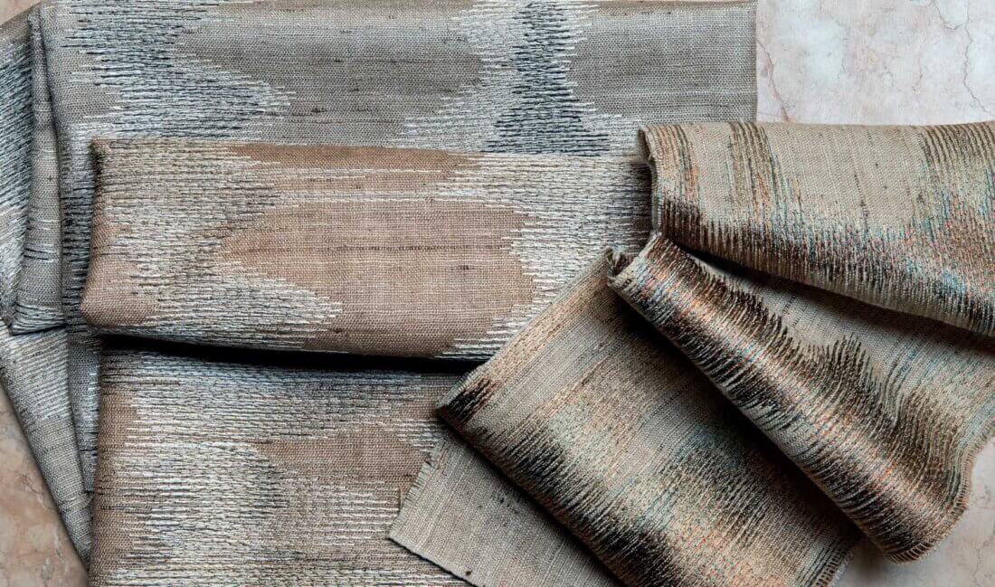 Ткань CMO Paris Symphonie de soies cmo-fso-05-70  купить в Караганде по выгодной цене|Интернет-магазин дизайнерских решений Decorwall 1