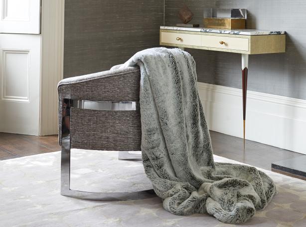 Ткань Zinc Throws THZ333-01B  купить в Москве по выгодной цене|Интернет-магазин дизайнерских решений Decorwall