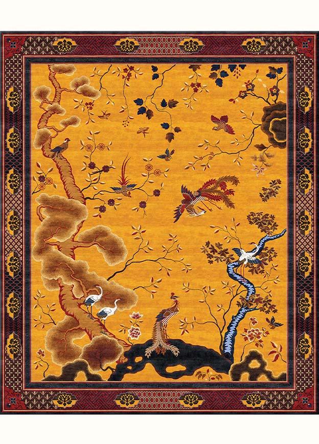 Ковер Tapis Rouge  chinese-phoenix-antique-gold-title 
