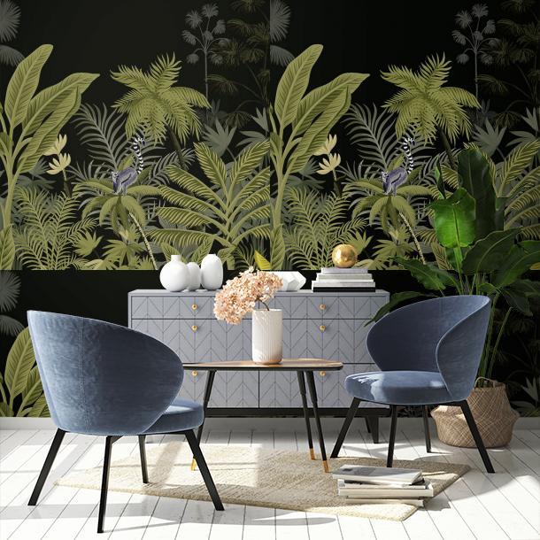 Обои для стен  Faboie Whispering In The Jungle F-WJ3002  2