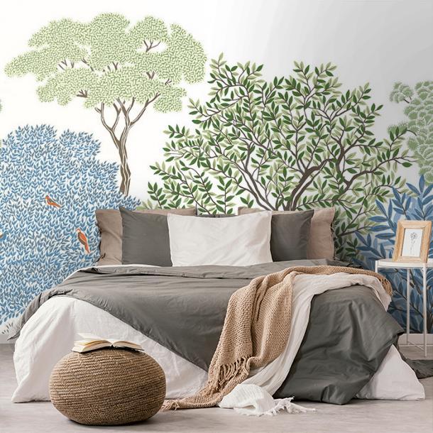 Обои для стен  Faboie Silk Painting I F-SN4004  6