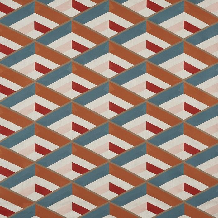 Ткань Prestigious Textiles Abstract 3791-337 angle auburn 