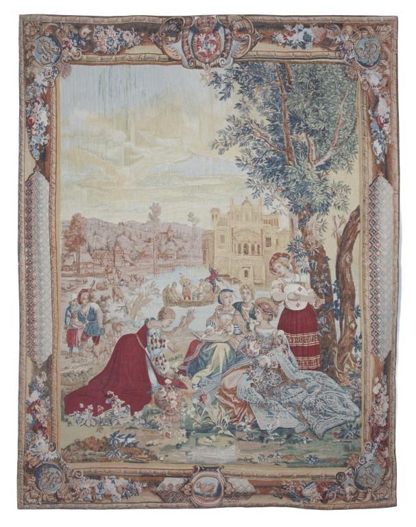  Гобелен Decorative & Floral SS1474_Le_Concert_d_Avril_Woollen_Tapestry_3 
