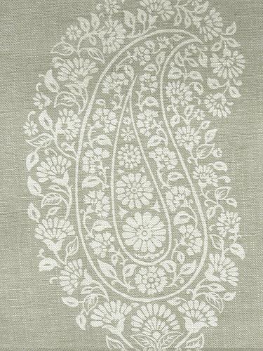 Ткань Titley and Marr Printed Patterns Collection Paisley-Ground-01-French-Grey 