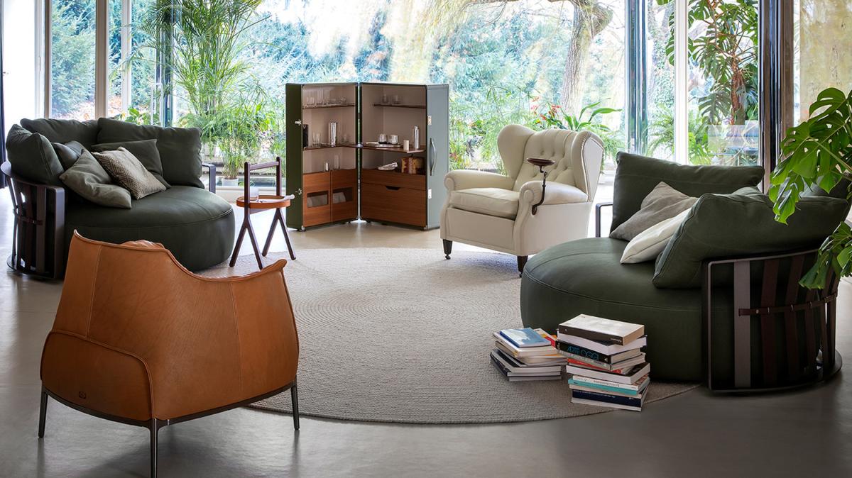 Диван    Scarlett Round sofa  7