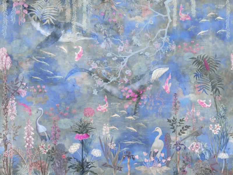 Обои для стен  Affresco Панно Re-Space DG35-COL2 