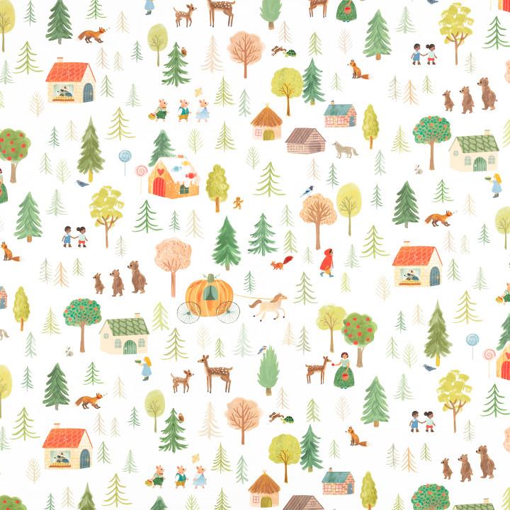 Ткань Villa Nova Picturebook II Fabrics V3609-01  купить в Москве по выгодной цене|Интернет-магазин дизайнерских решений Decorwall