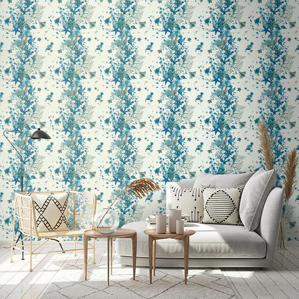 Обои для стен  Clarke&Clarke Mythica Wallcoverings W0218-02  1