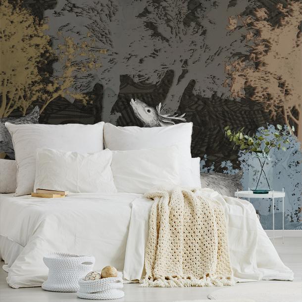 Обои для стен  Faboie Silk Painting I F-SN2003  7