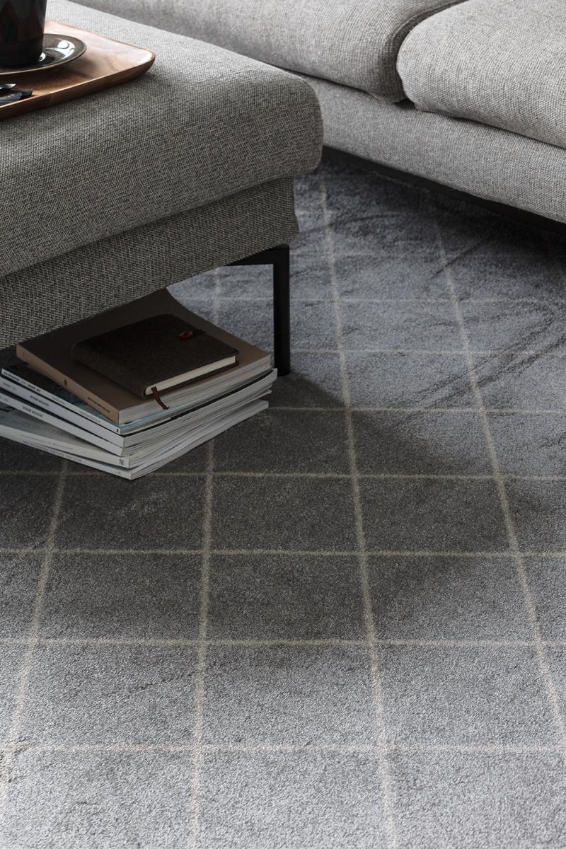 Ковер    Salmiakki grey-white detalj pien 