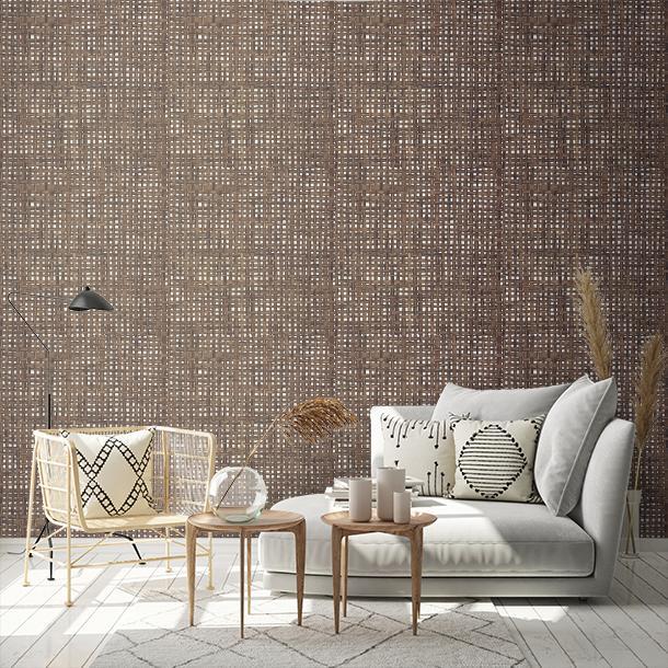 Метражные обои для стен  Metallic Paper Weaves PJ3514  1