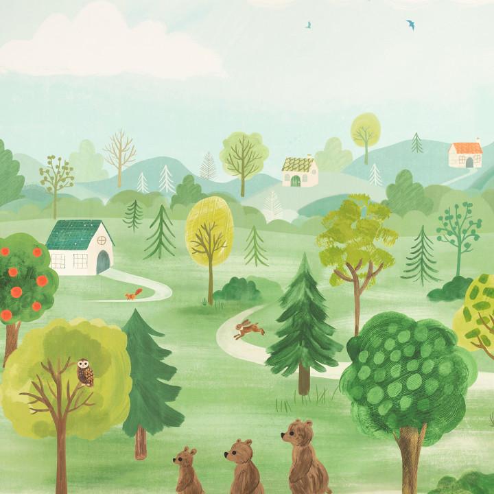 Ткань Villa Nova Picturebook II Fabrics V3610-01  купить в Москве по выгодной цене|Интернет-магазин дизайнерских решений Decorwall