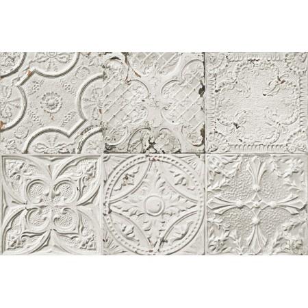  Placemats patchwork-white-tin-tiles-cotton-placemat 