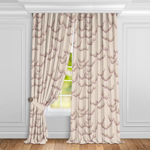 Ткань Dedar Lilaz T25021_001-malva  купить в Москве по выгодной цене|Интернет-магазин дизайнерских решений Decorwall 2