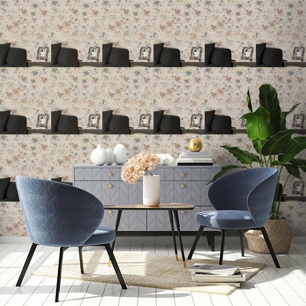 Обои для стен  Tres Tintas Silk Road 2204  2