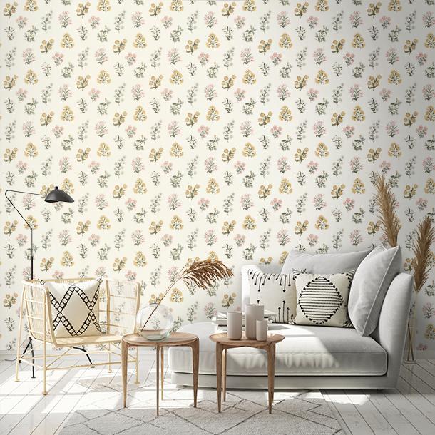 Обои для стен  Clarke&Clarke Secret Garden Wallpaper W0194-01  1