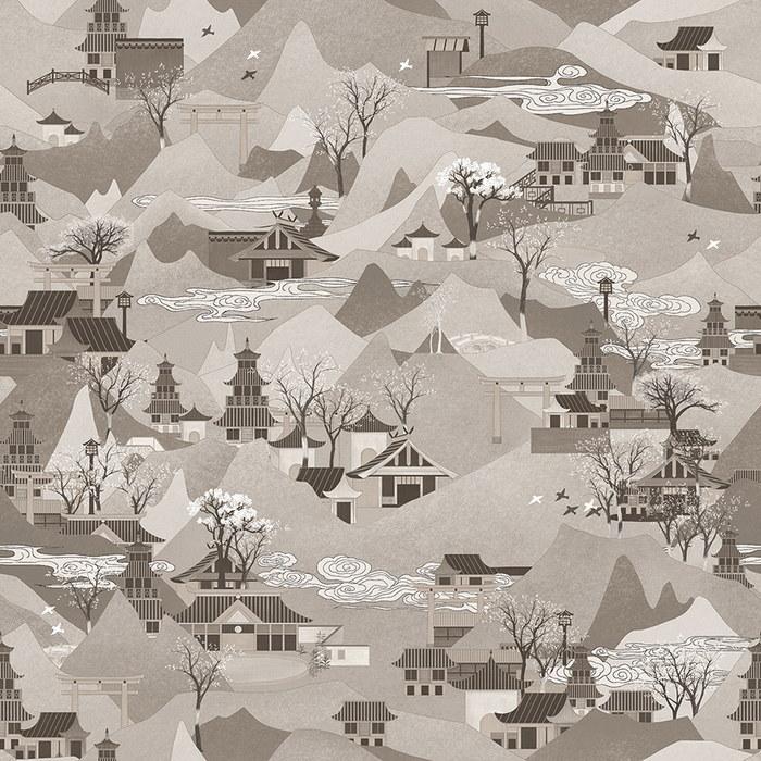 Обои для стен  Faboie Chinoiserie F-CN1802 