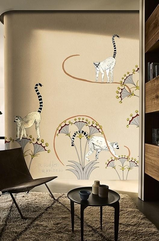 Обои для стен Wall&Deco 2019 Contemporary Wallpaper A-SUDDEN-HAPPINESS 2019 
