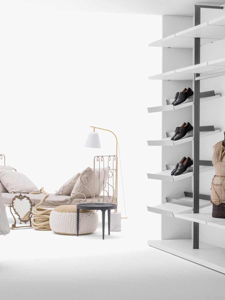 Стеллаж    Cabina armadio a vista  2