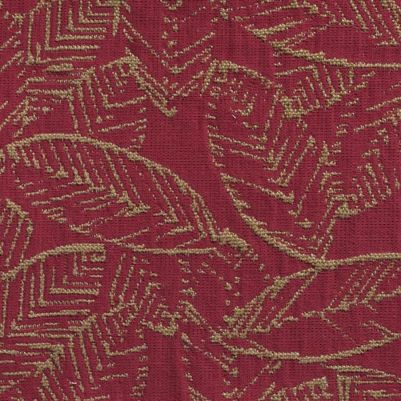 Ткань Antoine d'Albiousse Havane havane-framboise-verso 