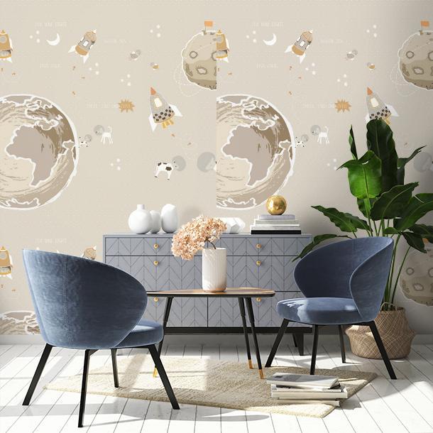 Обои для стен  Faboie Children F-MD1004  2