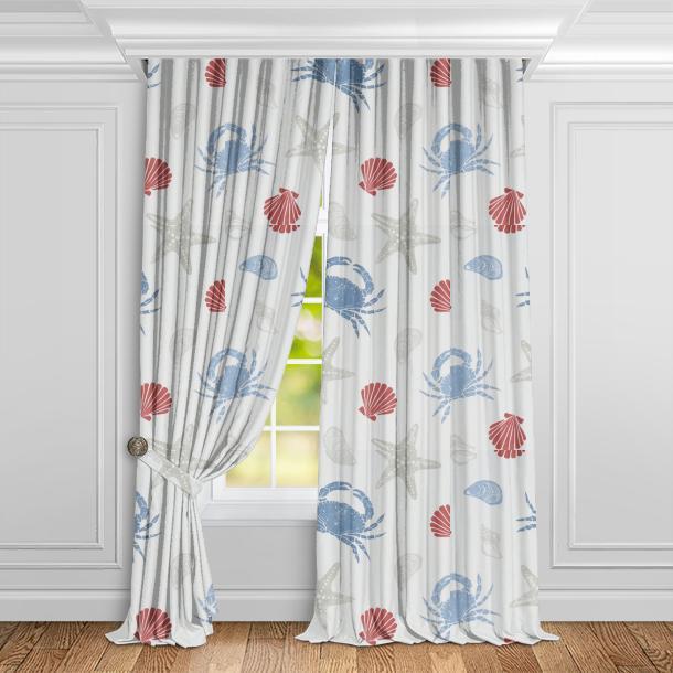 Ткань Studio G Land and Sea F1191-01  купить в Караганде по выгодной цене|Интернет-магазин дизайнерских решений Decorwall 2