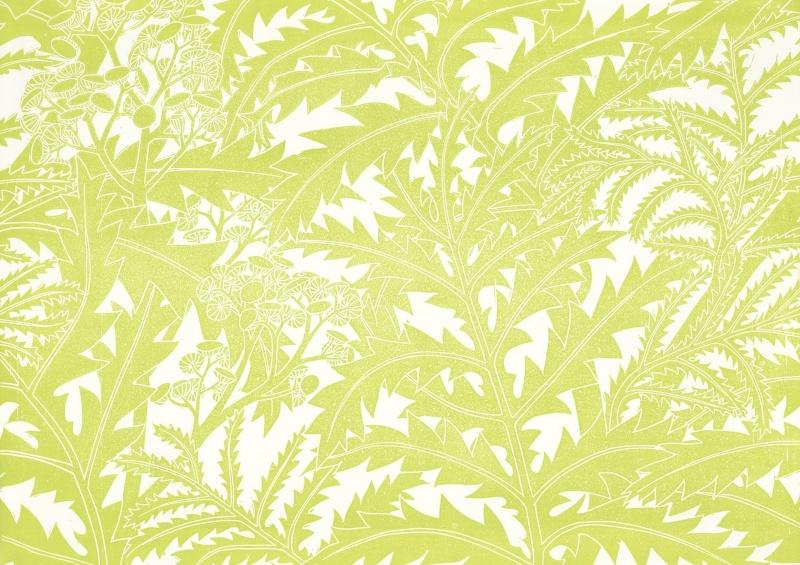 Обои для стен  Hamilton Weston The Marthe Armitage wallpapers Tansy-Lime-Green 
