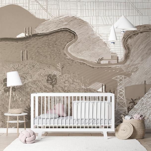 Обои для стен  Faboie Silk Painting II F-SN22002  8