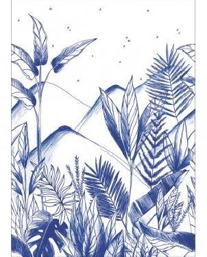 Обои для стен  Caselio Only Blue 102736260 