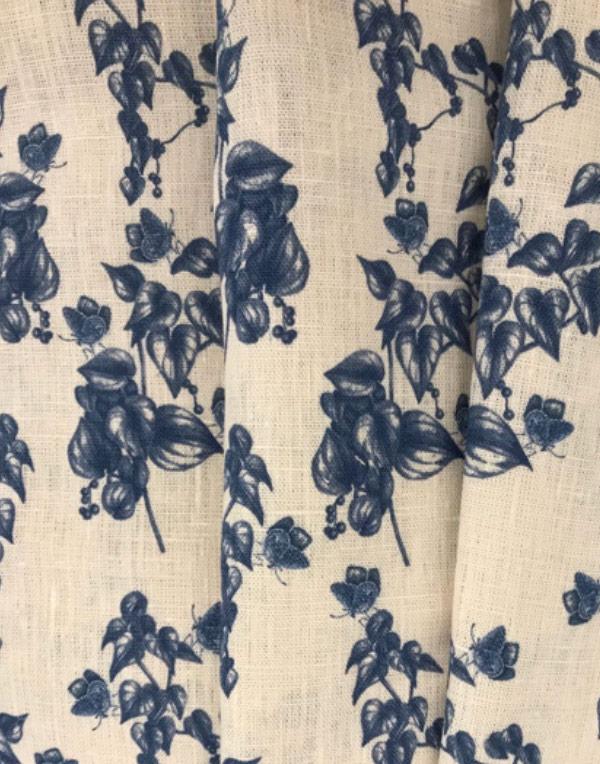 Ткань Justin Van Breda The Royal Berkshire Fabric Collection Berkshire-Bryony-Bucklebury-Butterflies-1 