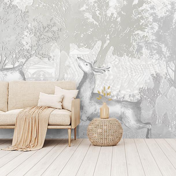 Обои для стен  Faboie Silk Painting I F-SN2001  4