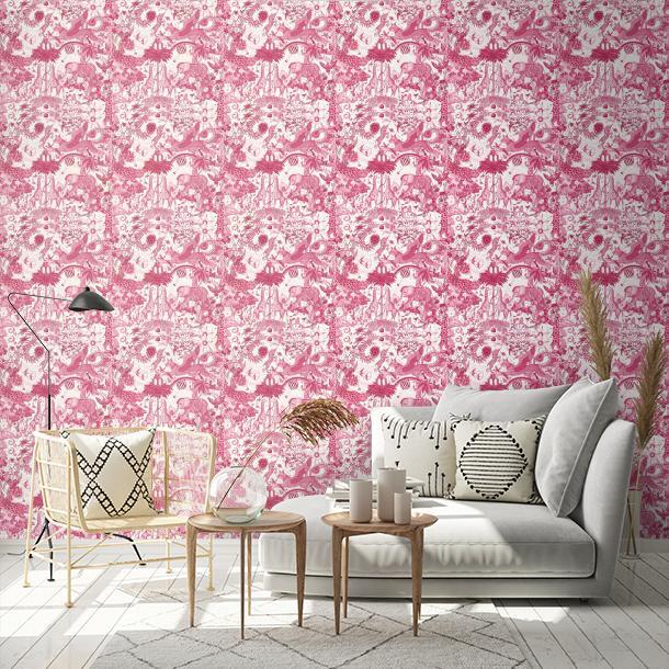 Обои для стен  Clarke&Clarke Mythica Wallcoverings W0216-01  1