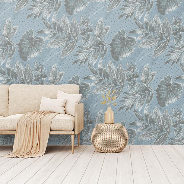 Обои для стен  Cyan Stone Song of leaf L-SL202  4