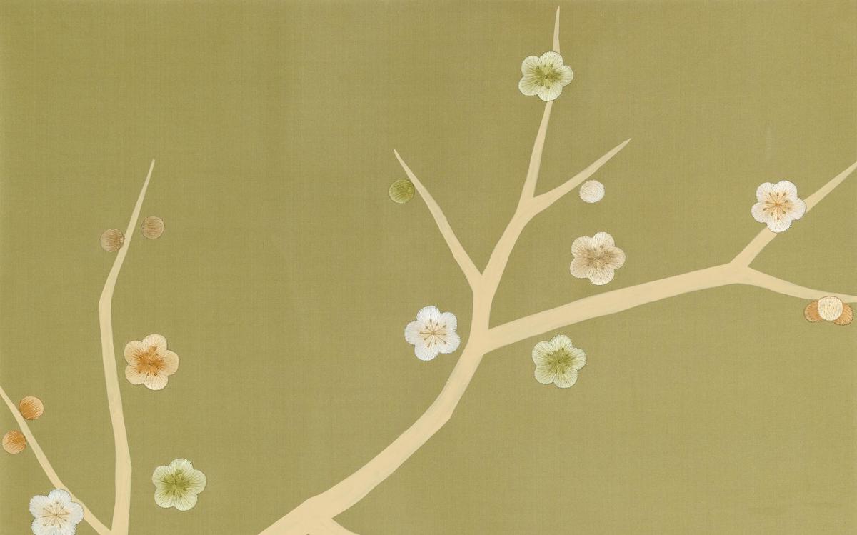 Обои для стен Fromental 20th century E003-cherry-blossom-col-quince 