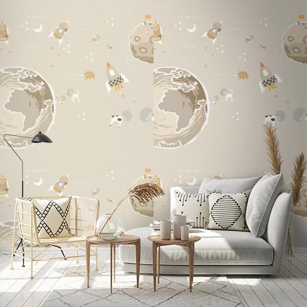 Обои для стен  Faboie Children F-MD1004  1