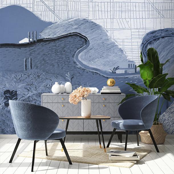 Обои для стен  Faboie Silk Painting II F-SN22003  2