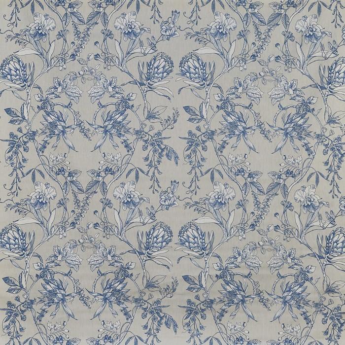 Ткань  Prestigious Textiles Seasons 5027 linley_5027-710 linley sapphire 