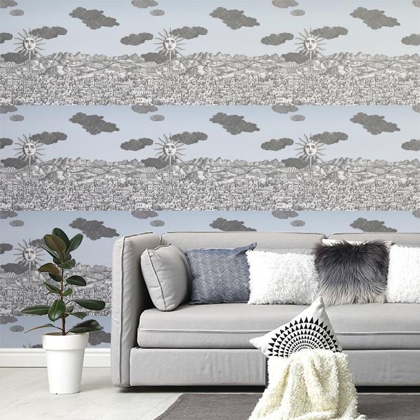 Обои для стен  Cole & Son Fornasetti Senza Tempo II 123-3014  3