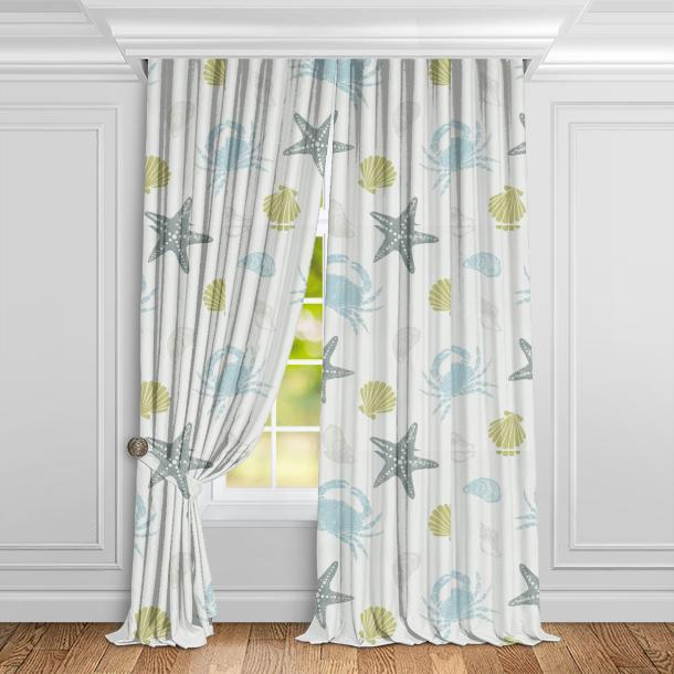 Ткань Studio G Land and Sea F1191-02  купить в Караганде по выгодной цене|Интернет-магазин дизайнерских решений Decorwall 2