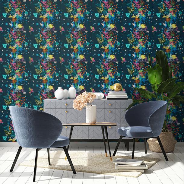 Обои для стен  Clarke&Clarke Mythica Wallcoverings W0218-04  2