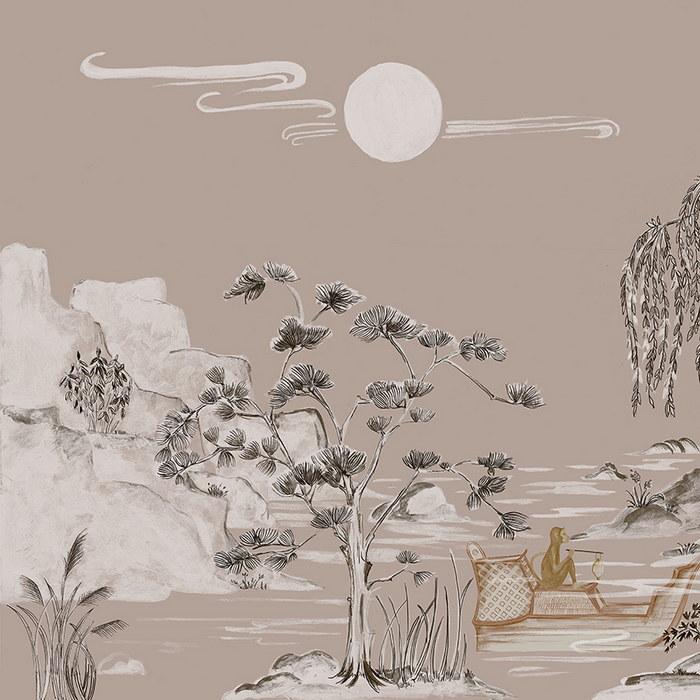 Обои для стен  Faboie Silk Painting I F-SN3002 