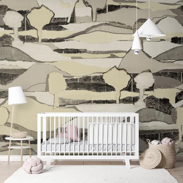 Обои для стен  Faboie Silk Painting I F-SN5002  8