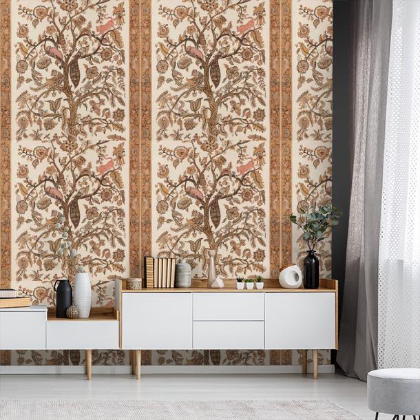 Метражные обои для стен  Zoffany Indienne Wallcoverings 313141  5