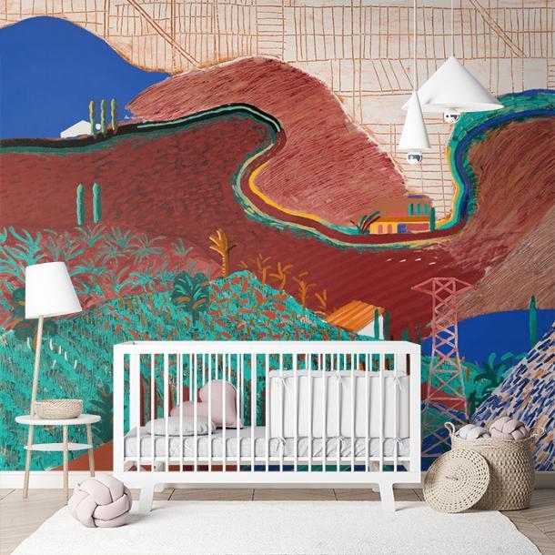 Обои для стен  Faboie Silk Painting II F-SN22005  8