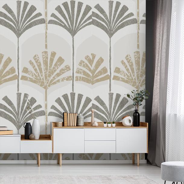 Обои для стен  Cyan Stone Song of leaf L-SL101  5